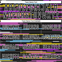 Laden Sie das Bild in den Galerie-Viewer, Custom Black White Lines Sublimation Soccer Uniform Jersey