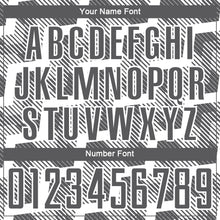 Load image into Gallery viewer, Custom Steel Gray White Lines Sublimation Soccer Uniform Jersey