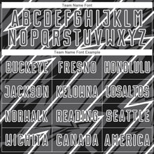 Load image into Gallery viewer, Custom Steel Gray White Lightning Sublimation Soccer Uniform Jersey