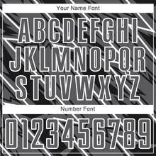 Load image into Gallery viewer, Custom Steel Gray White Lightning Sublimation Soccer Uniform Jersey