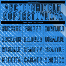 Charger l'image dans la galerie, Custom Lakes Blue Black Geometric Shapes Sublimation Soccer Uniform Jersey