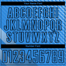 Charger l'image dans la galerie, Custom Lakes Blue Black Geometric Shapes Sublimation Soccer Uniform Jersey