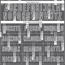 Charger l'image dans la galerie, Custom Steel Gray White Geometric Shapes Sublimation Soccer Uniform Jersey