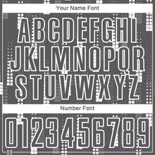 Charger l'image dans la galerie, Custom Steel Gray White Geometric Shapes Sublimation Soccer Uniform Jersey