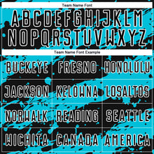 Load image into Gallery viewer, Custom Black Lakes Blue-White Splash Sublimation Soccer Uniform Jersey