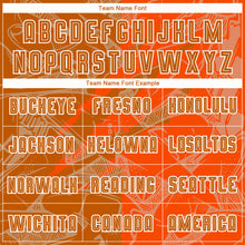 Charger l'image dans la galerie, Custom Graffiti Pattern Texas Orange-Orange Scratch Sublimation Soccer Uniform Jersey