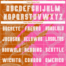 Charger l'image dans la galerie, Custom Graffiti Pattern Texas Orange-Pink Scratch Sublimation Soccer Uniform Jersey