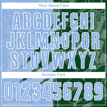 Charger l'image dans la galerie, Custom Graffiti Pattern Light Blue-Green Scratch Sublimation Soccer Uniform Jersey