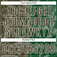 Загрузить изображение в средство просмотра галереи, Custom Graffiti Pattern Olive-Green Scratch Sublimation Soccer Uniform Jersey