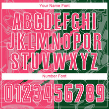 Charger l'image dans la galerie, Custom Graffiti Pattern Neon Pink-Green Scratch Sublimation Soccer Uniform Jersey