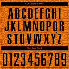 Charger l'image dans la galerie, Custom Texas Orange Black-Bay Orange Geometric Shapes Sublimation Soccer Uniform Jersey