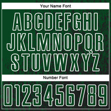 Charger l'image dans la galerie, Custom Green Black-White Abstract Fragment Art Sublimation Soccer Uniform Jersey