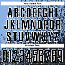 Laden Sie das Bild in den Galerie-Viewer, Custom Light Blue Black-White Abstract Fragment Art Sublimation Soccer Uniform Jersey