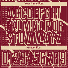 Загрузить изображение в средство просмотра галереи, Custom Crimson City Cream Lightning Sublimation Soccer Uniform Jersey