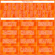 Charger l'image dans la galerie, Custom Orange Bay Orange-White Line Sublimation Soccer Uniform Jersey