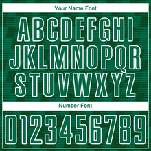 Charger l'image dans la galerie, Custom Kelly Green Green-White Line Sublimation Soccer Uniform Jersey
