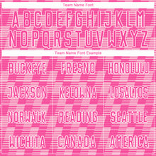 Charger l'image dans la galerie, Custom Pink Light Pink-White Line Sublimation Soccer Uniform Jersey