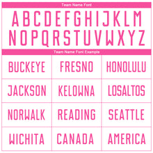 Charger l'image dans la galerie, Custom White Pink Sublimation Soccer Uniform Jersey