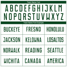 Charger l'image dans la galerie, Custom White Green Sublimation Soccer Uniform Jersey