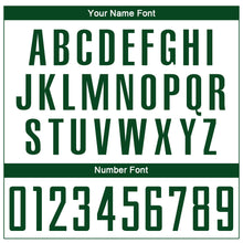 Charger l'image dans la galerie, Custom White Green Sublimation Soccer Uniform Jersey