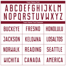 Charger l'image dans la galerie, Custom White Crimson Sublimation Soccer Uniform Jersey