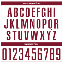 Charger l'image dans la galerie, Custom White Crimson Sublimation Soccer Uniform Jersey