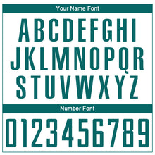 Charger l'image dans la galerie, Custom White Teal Sublimation Soccer Uniform Jersey