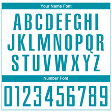 Charger l'image dans la galerie, Custom White Teal Sublimation Soccer Uniform Jersey