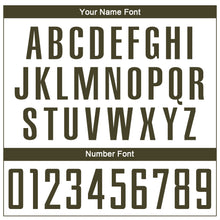 Charger l'image dans la galerie, Custom White Olive Sublimation Soccer Uniform Jersey