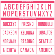 Charger l'image dans la galerie, Custom White Neon Pink Sublimation Soccer Uniform Jersey