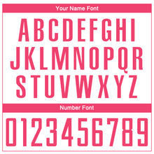 Charger l'image dans la galerie, Custom White Neon Pink Sublimation Soccer Uniform Jersey