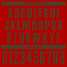 Charger l'image dans la galerie, Custom Red Olive Sublimation Soccer Uniform Jersey