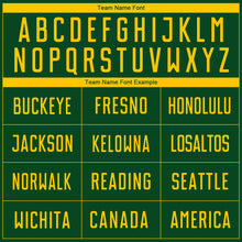 Charger l'image dans la galerie, Custom Green Yellow Sublimation Soccer Uniform Jersey