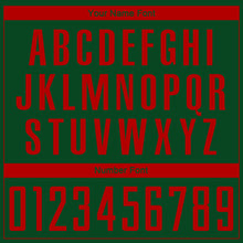 Charger l'image dans la galerie, Custom Green Red Sublimation Soccer Uniform Jersey