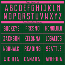 Charger l'image dans la galerie, Custom Green Pink Sublimation Soccer Uniform Jersey