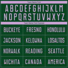 Charger l'image dans la galerie, Custom Green Light Purple Sublimation Soccer Uniform Jersey