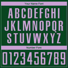 Charger l'image dans la galerie, Custom Green Light Purple Sublimation Soccer Uniform Jersey