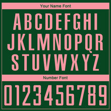 Charger l'image dans la galerie, Custom Green Medium Pink Sublimation Soccer Uniform Jersey