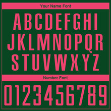 Charger l'image dans la galerie, Custom Green Neon Pink Sublimation Soccer Uniform Jersey