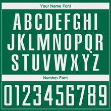 Charger l'image dans la galerie, Custom Kelly Green White Sublimation Soccer Uniform Jersey