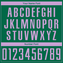 Charger l'image dans la galerie, Custom Kelly Green Medium Purple Sublimation Soccer Uniform Jersey