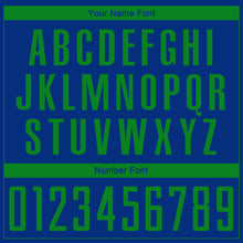 Charger l'image dans la galerie, Custom Royal Grass Green Sublimation Soccer Uniform Jersey