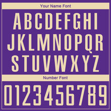 Charger l'image dans la galerie, Custom Purple Cream Sublimation Soccer Uniform Jersey