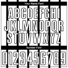 Load image into Gallery viewer, Custom White Black-Gray Stripe Line Sublimation Soccer Uniform Jersey