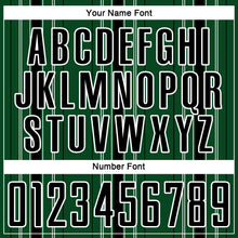 Charger l'image dans la galerie, Custom Green Black-White Stripe Sublimation Soccer Uniform Jersey