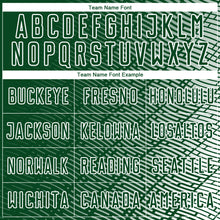 Charger l'image dans la galerie, Custom Green White Stripe Line Sublimation Soccer Uniform Jersey