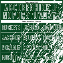 Charger l'image dans la galerie, Custom Green White Splash Sublimation Soccer Uniform Jersey