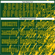 Charger l'image dans la galerie, Custom Green Yellow Splash Sublimation Soccer Uniform Jersey