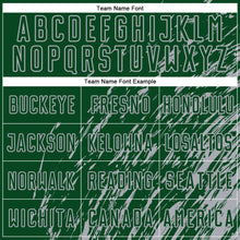 Charger l'image dans la galerie, Custom Green Gray Splash Sublimation Soccer Uniform Jersey