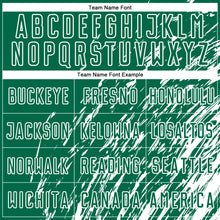 Charger l'image dans la galerie, Custom Kelly Green White Splash Sublimation Soccer Uniform Jersey